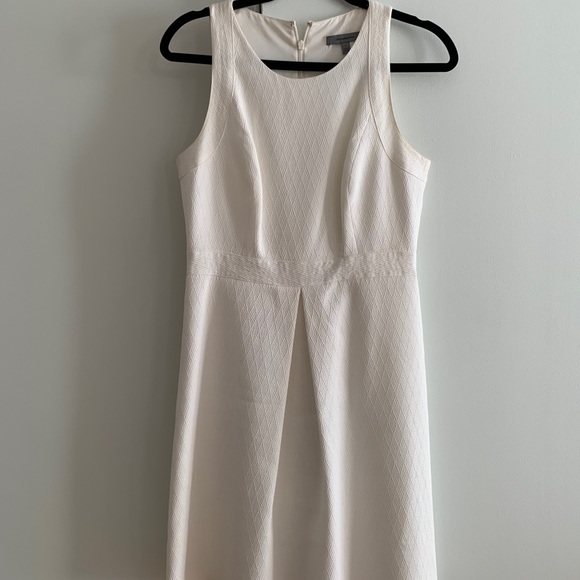 White A-line dress. Size small. - Picture 3 of 4